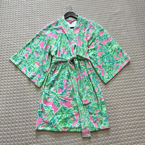 Kimono Noelle De Lilly Pulitzer - Taille 2XS, Couleur Or, Neuf Avec étiquettes